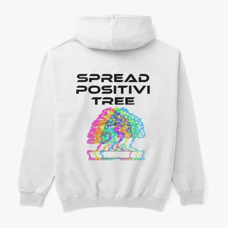 PositiviTREE white hoodie